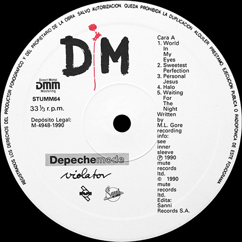 Depeche Mode - Violator | Sanni Records (STUMM64) - 3 Depeche Mode - Violator | Sanni Records (STUMM64) - 3