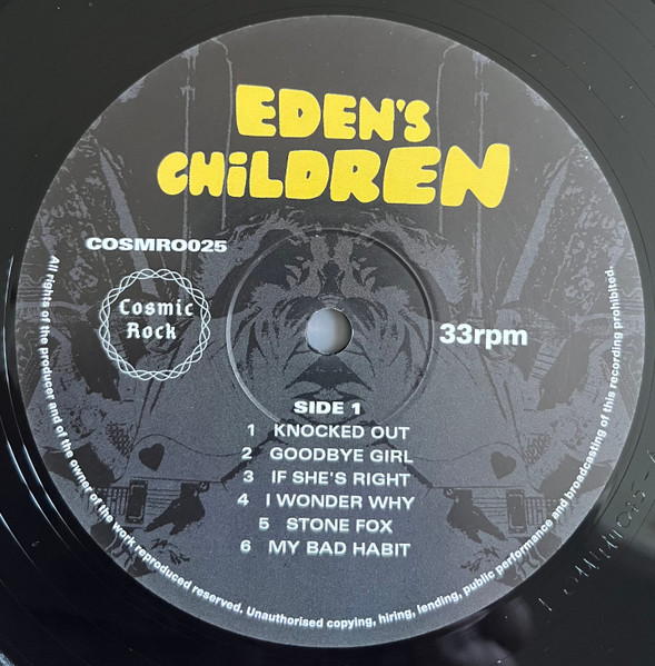 Eden's Children - Eden's Children | Cosmic Rock (COSMRO025) - 3
