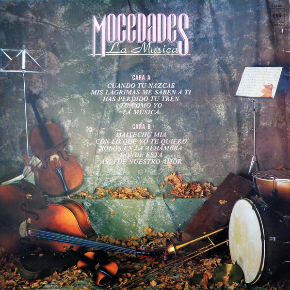 Mocedades - La Música | CBS (S 25605) - 2