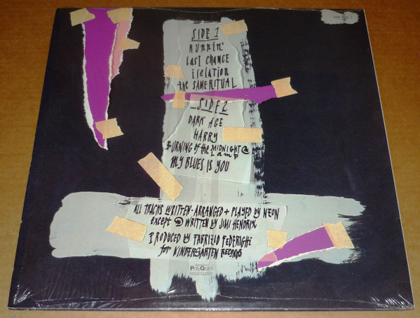 Neon - Rituals | KinderGarten Records (506 001-1) - 2