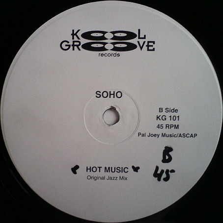 Soho - Hot Music | Kool Groove Records (KG 110) - 2