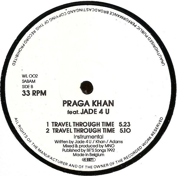Praga Khan Feat. Jade 4U - Moonday / Travel Through Time | WL Records (WL 002) - 2