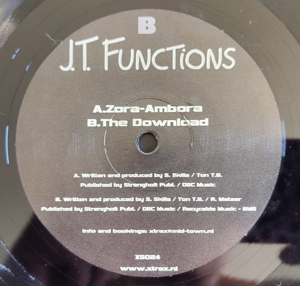 J.T. Functions - Zora Ambora / The Download | X-Sub (XS-024) - 3