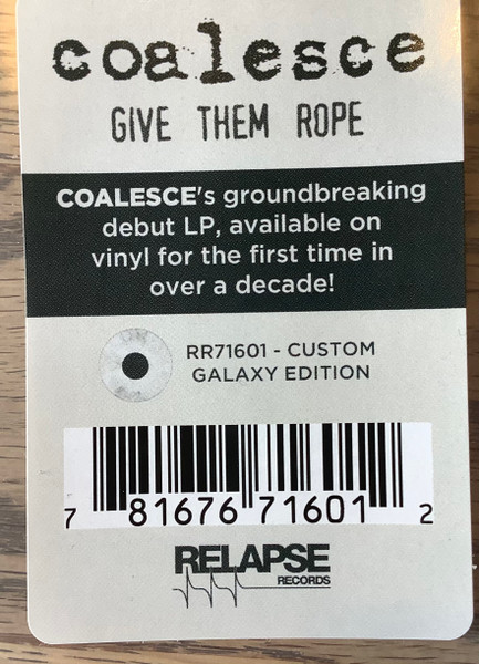 Coalesce - Give Them Rope | Relapse Records (RR7160) - 2 Coalesce - Give Them Rope | Relapse Records (RR7160) - 2