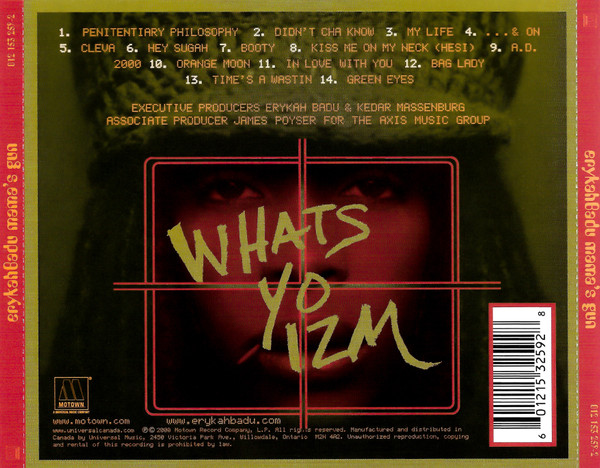 Erykah Badu - Mama's Gun | Motown (012 153 259-2) - 2 Erykah Badu - Mama's Gun | Motown (012 153 259-2) - 2