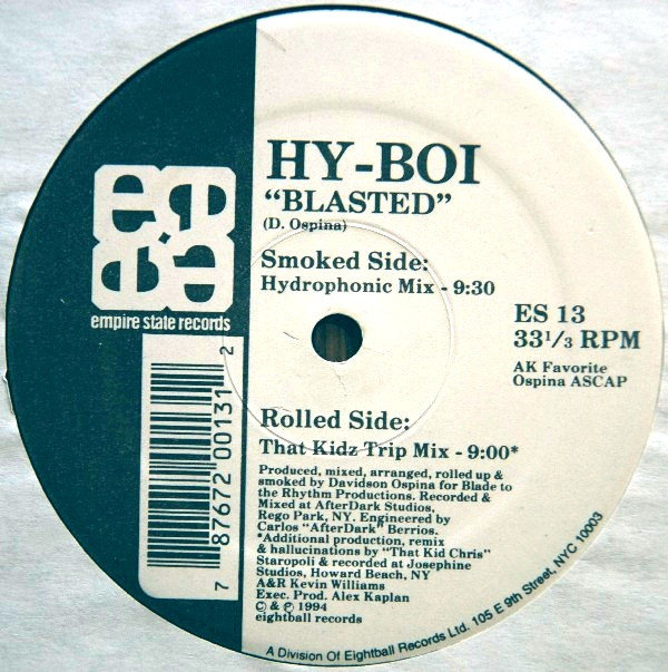 Hy-Boi - Blasted | Empire State Records (ES 13) Hy-Boi - Blasted | Empire State Records (ES 13)