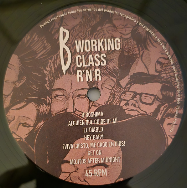The Bo Derek's - Working Class R'N'R | Folc Records (FOLC274) - 4