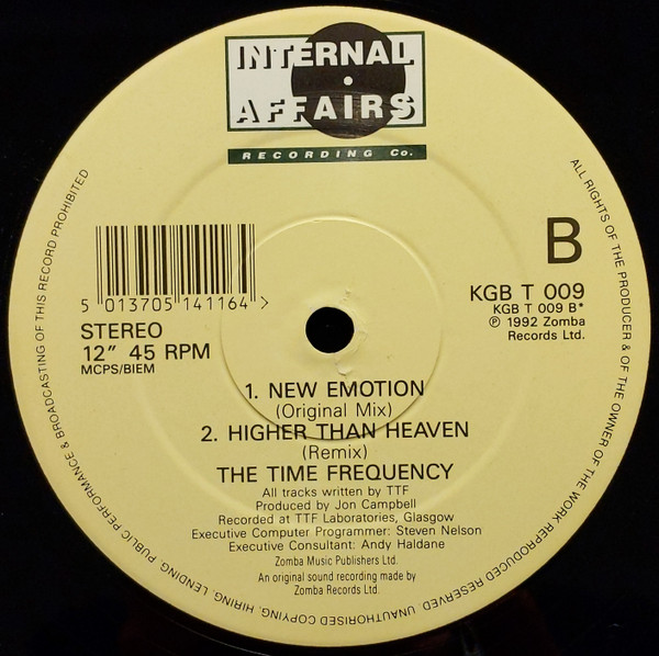 The Time Frequency - EP | Internal Affairs Recording Co. (KGB T 009) - 4 The Time Frequency - EP | Internal Affairs Recording Co. (KGB T 009) - 4