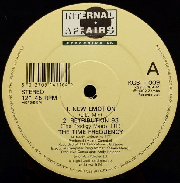 The Time Frequency - EP | Internal Affairs Recording Co. (KGB T 009) - 3 The Time Frequency - EP | Internal Affairs Recording Co. (KGB T 009) - 3