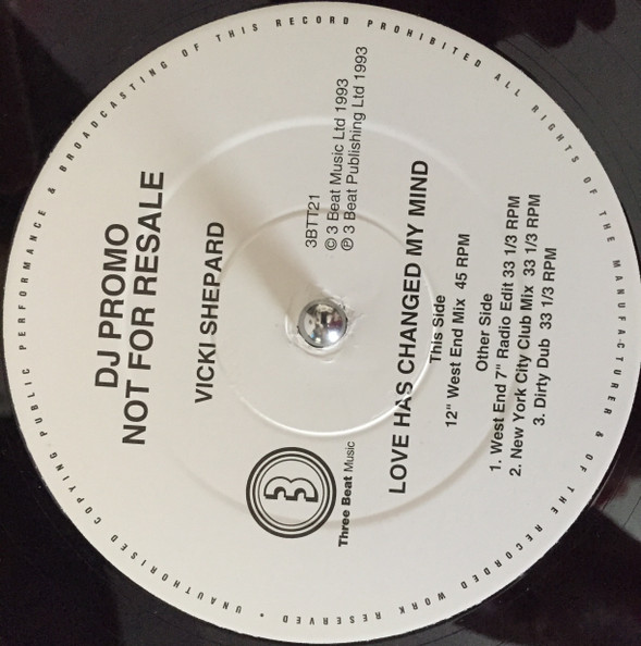 Vicki Shepard - Love Has Changed My Mind | 3 Beat Music (3BTT21) Vicki Shepard - Love Has Changed My Mind | 3 Beat Music (3BTT21)