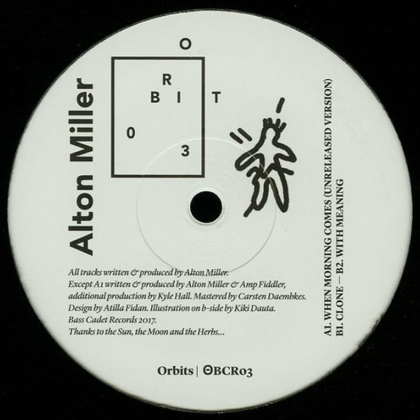 Alton Miller - Orbit 03 | Bass Cadet Records (ΘBCR03)