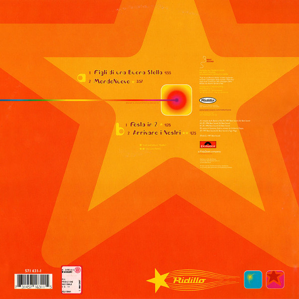 Ridillo - Figli Di Una Buona Stella | Best Sound (571 631-1) - main Ridillo - Figli Di Una Buona Stella | Best Sound (571 631-1) - main