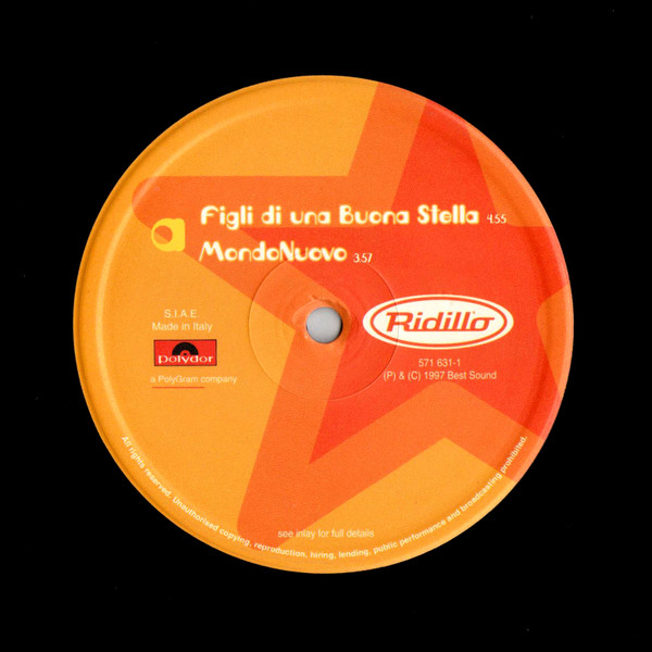 Ridillo - Figli Di Una Buona Stella | Best Sound (571 631-1) - 2 Ridillo - Figli Di Una Buona Stella | Best Sound (571 631-1) - 2