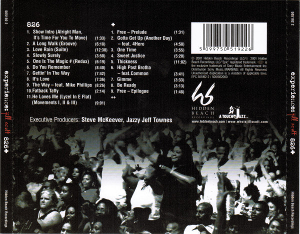 Jill Scott - Experience: Jill Scott 826+ | Hidden Beach Recordings (505192 2) - 2 Jill Scott - Experience: Jill Scott 826+ | Hidden Beach Recordings (505192 2) - 2