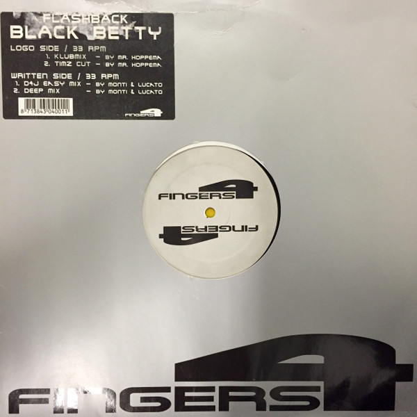 Flashback - Black Betty | 4 Fingers (FOUR 4001)