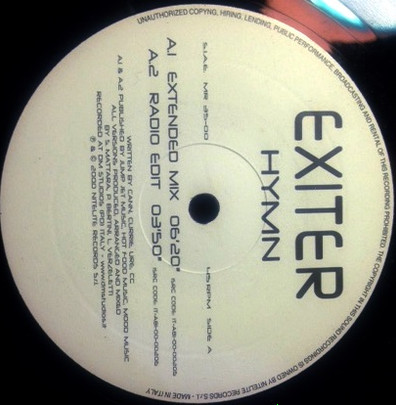 Exiter - Hymn | Major Records (MR 35-00)