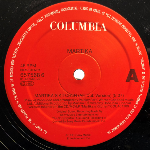 Martika - Martika's Kitchen | Columbia (657568 6) - 3