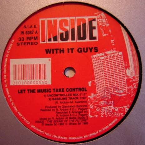 With It Guys - Let The Music Take Control | Inside (IN 6087)