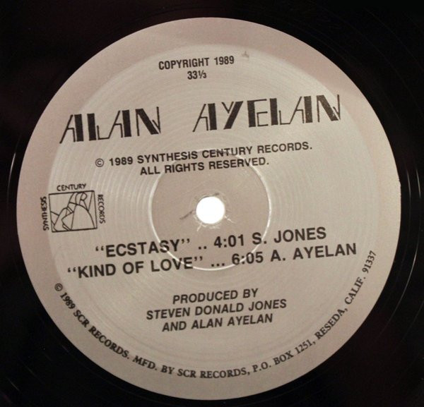 Alan Ayelan / Rocquein Ace - Ecstasy / Kind Of Love | Synthesis Century Records (none) - 3 Alan Ayelan / Rocquein Ace - Ecstasy / Kind Of Love | Synthesis Century Records (none) - 3