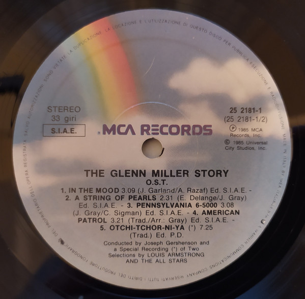 The Universal-International Orchestra Featuring Louis Armstrong And His All-Stars - The Glenn Miller Story | MCA Records (25 2181-1) - 4