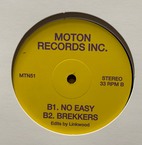Linkwood - Linkwood Edits | Moton Records Inc. (MTN51) - 2