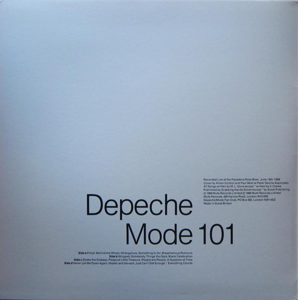 Depeche Mode - 101 | Mute (Stumm 101) - 2 Depeche Mode - 101 | Mute (Stumm 101) - 2