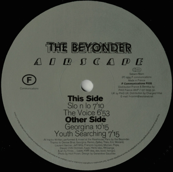 The Beyonder - Airscape | F Communications (F 035) - 2