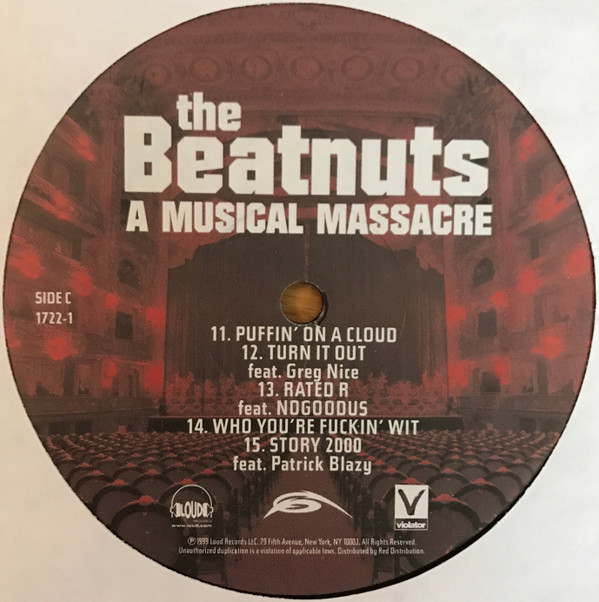 The Beatnuts - A Musical Massacre | Loud Records (1722-1) - 5 The Beatnuts - A Musical Massacre | Loud Records (1722-1) - 5