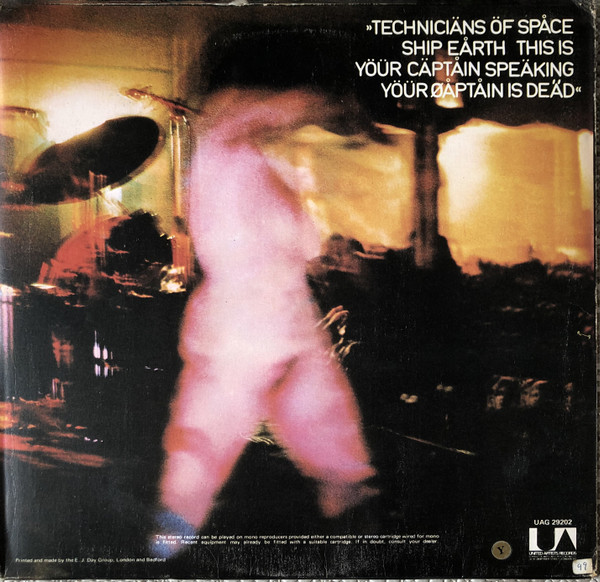 Hawkwind - X In Search of Space | United Artists Records (UAG 29202) - 2