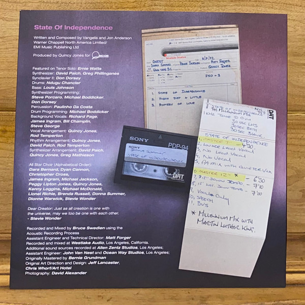 Donna Summer - Many States Of Independence | Driven By The Music (DBTMLP013) - 2