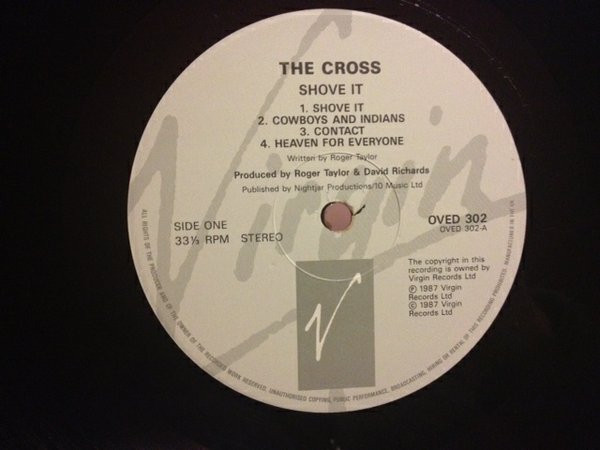 The Cross - Shove It | Virgin (OVED 302) - 2 The Cross - Shove It | Virgin (OVED 302) - 2