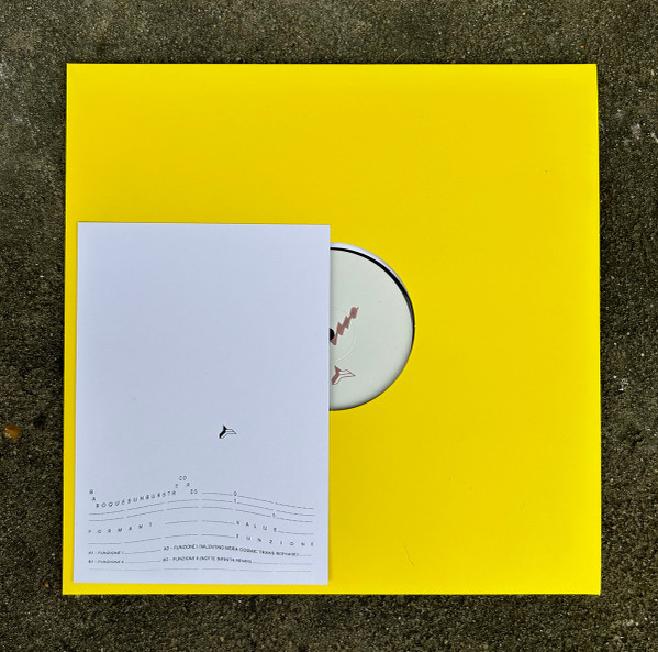 Formant Value , Valentino Mora , Notte Infinita - Funzione EP | Baroque Sunburst (BSUN011) - 2