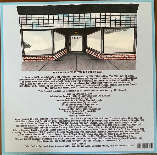 Jeff Parker ETA IVtet - The Hard Way In To The Way Out Of Easy | International Anthem Recording Company (IARCRM89) - 2 Jeff Parker ETA IVtet - The Hard Way In To The Way Out Of Easy | International Anthem Recording Company (IARCRM89) - 2