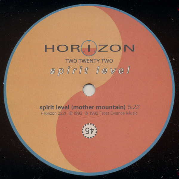 Horizon 222 - Spirit Level | ZZO Recordings (none) - 3