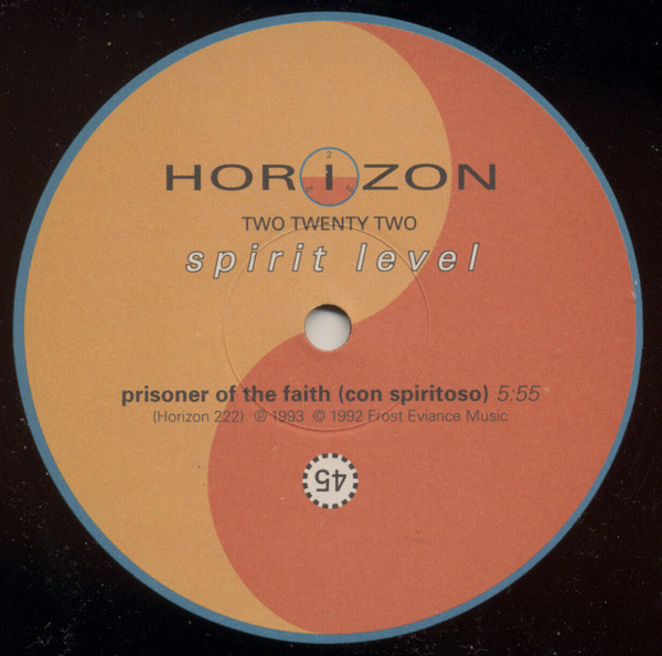 Horizon 222 - Spirit Level | ZZO Recordings (none) - 4