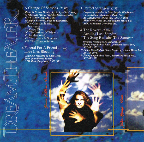 Dream Theater - A Change Of Seasons | EastWest Records America (61842-2) - 4