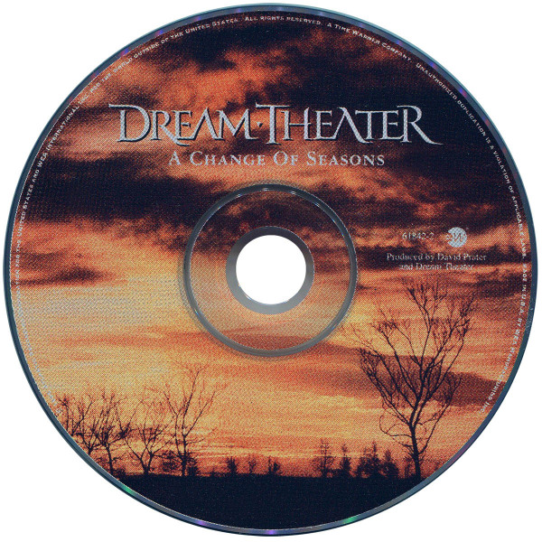 Dream Theater - A Change Of Seasons | EastWest Records America (61842-2) - 3