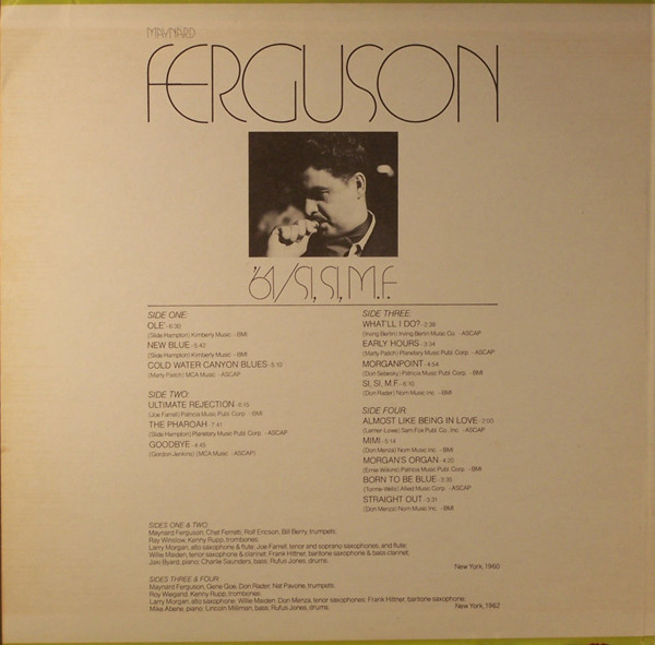 Maynard Ferguson - '61/Si, Si, M.F. | Roulette (RE-122) - 2