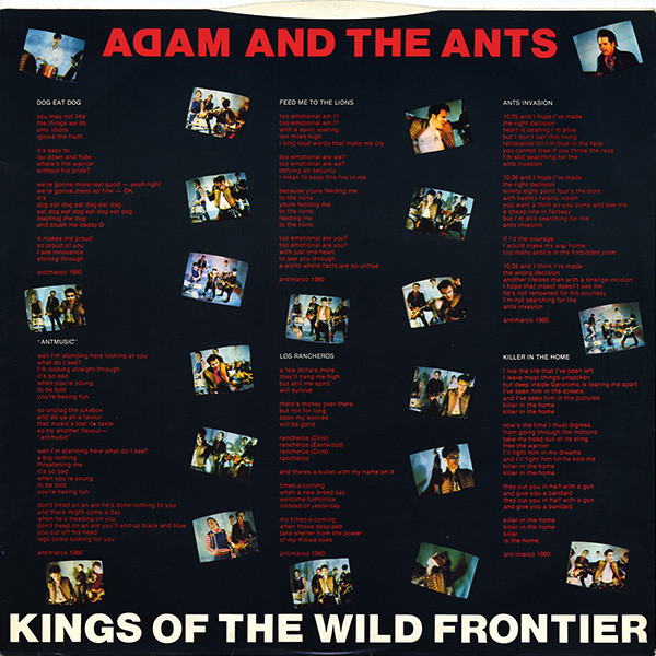 Adam And The Ants - Kings Of The Wild Frontier | CBS (84549) - 5 Adam And The Ants - Kings Of The Wild Frontier | CBS (84549) - 5
