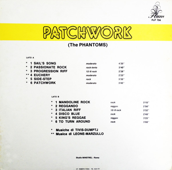 The Phantoms - Patchwork | Flam (FLP 704) - 2