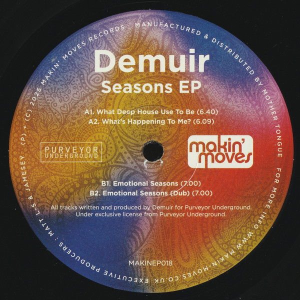 Demuir - Seasons EP | Makin' Moves (MAKINEP018)