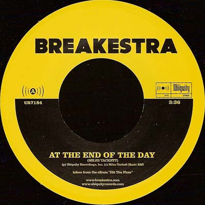 Breakestra - At The End Of The Day / The Gettin' To It | Ubiquity (UR7184)