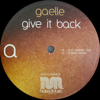 Gaelle Adisson - Give It Back | Naked Music Recordings (NMS032/NMN1032) - 3 Gaelle Adisson - Give It Back | Naked Music Recordings (NMS032/NMN1032) - 3