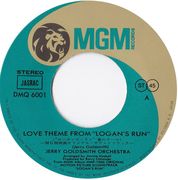 Love Theme From "Logan's Run" / Love Shop
