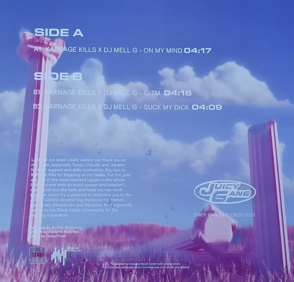 DJ MELL G x Karnage Kills - PU​$​$​Y GALORE | Juicy Gang Records (JGR002) - 2
