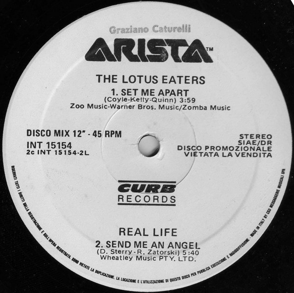 Various - Rome By Night / Dança Menina Baiana / Set Me Apart / Send Me An Angel | CGD (INT 15154) - 2