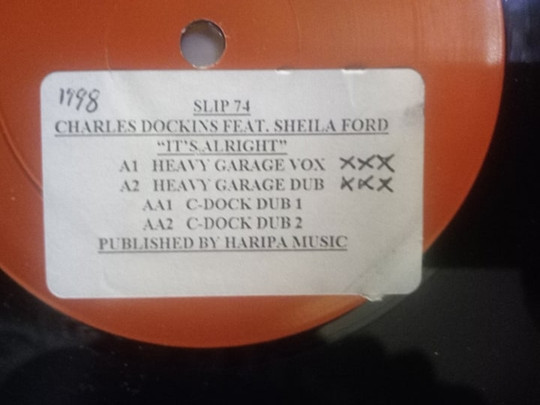 Charles Dockins - It's Alright | Slip 'n' Slide (SLIP 074)