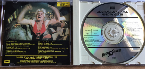 Queen - Flash Gordon (Original Soundtrack Music) CD | EMI (TOCP-8279) - 2