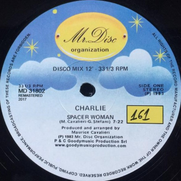 Charlie - Spacer Woman | Mr. Disc Organization (MD 31802)