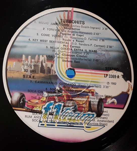 Various - 16 Turbo Hits | F1 Team (LP 3369) - 3 Various - 16 Turbo Hits | F1 Team (LP 3369) - 3